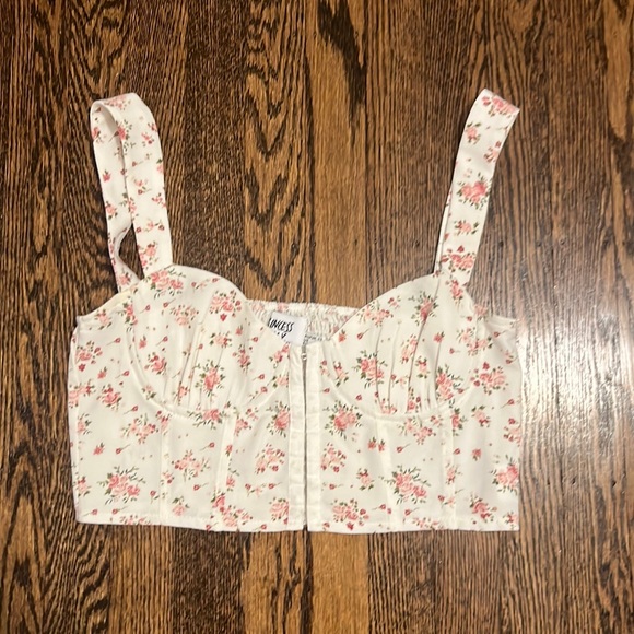 Princess Polly Tops - Princess Polly Floral Corset